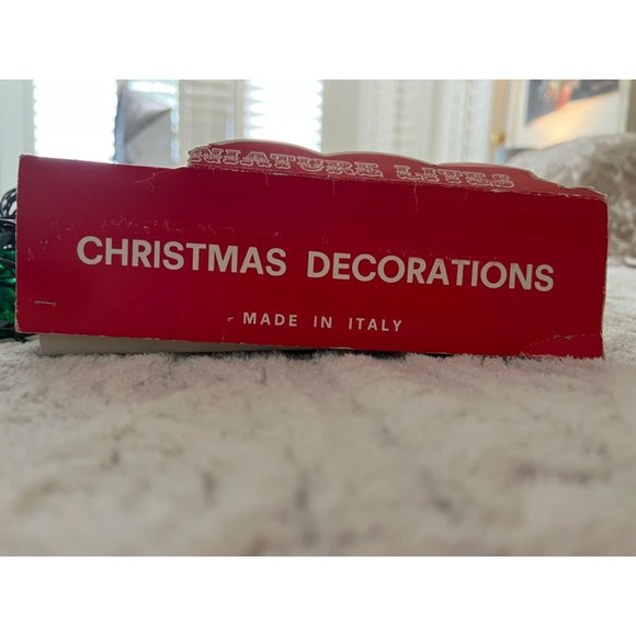 Christmas Lights Tulip Shaped String Lights Green 2 Sets Of 35 - Picture 4 of 4